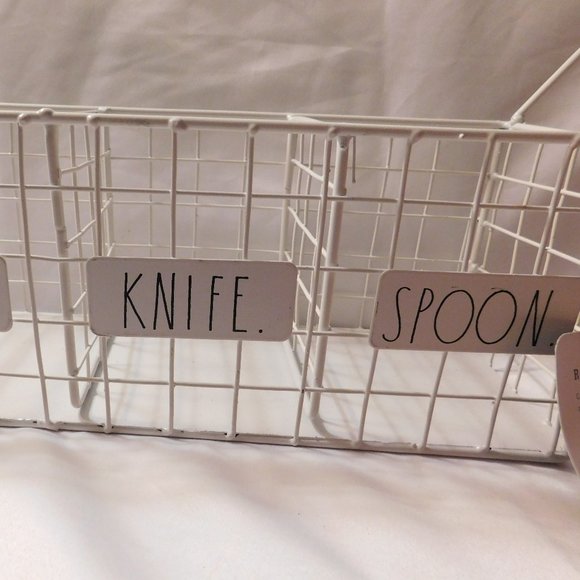 Rae Dunn Wire Utensil Caddy Holder - Picture 4 of 8